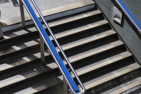 AATi antislip stair nosing installed in Knightsbridge