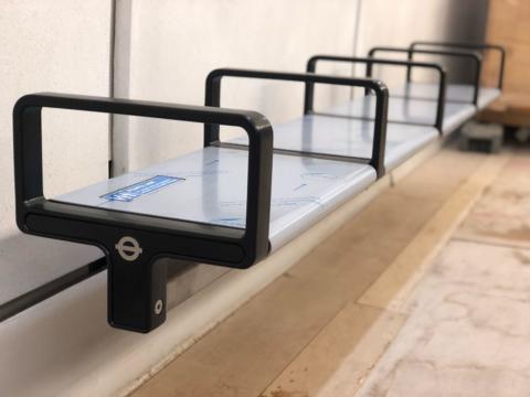 AATi Cast Metal Bench Arms for the Elizabeth Line