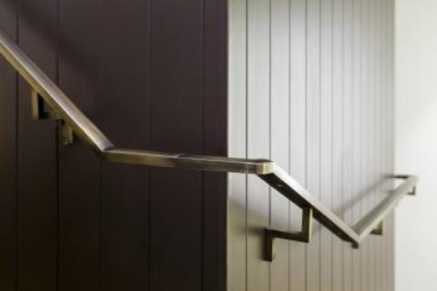 Nickel Bronze Handrails and Brackets