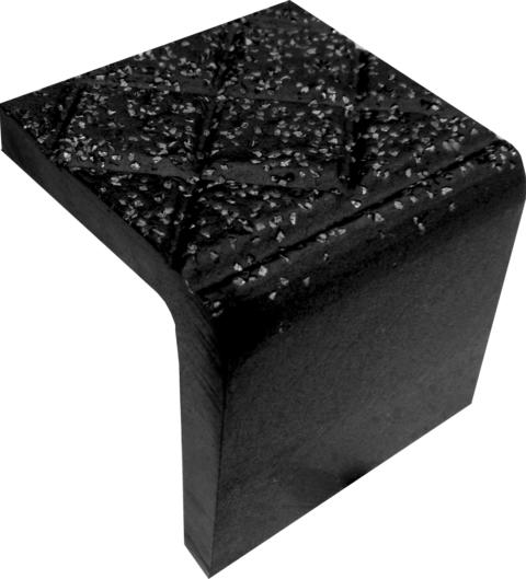 AATi type SN9/55 in Cast Iron zinc plated black stair nosing