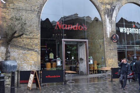 AATi Cast metal amti-slip stair nosings for Nandos.