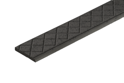 SN23/55 Cast Iron Zinc plated anti-slip stair nosing